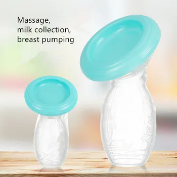 1 шт. 90 мл силиконовый ручной молокоотсос аксессуары держатель для сбора материнского молока бутылочка для грудного вскармливания, послеродовой молокоотсос