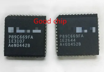 1 шт. Встроенный 8-разрядный микроконтроллер P89C669FA PLCC44 с микроконтроллером