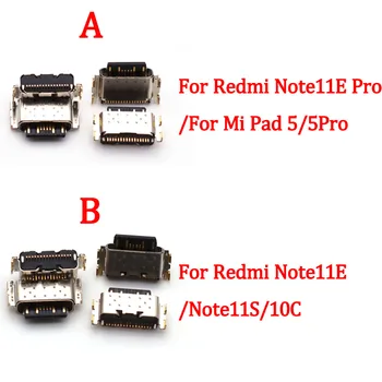 10-50 шт. Зарядное Устройство Док-Разъем USB Зарядный Порт Штекер Для Xiaomi Redmi Mi Pad 5 5Pro Note 11E 11S 10C Note11E Pro Note11S