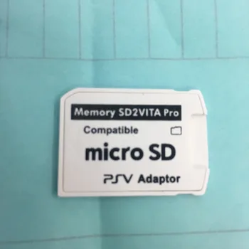 10шт Новейшая версия 5.0 SD2Vita для PS Vita Карта памяти для PSVita Game Card1000 PSV Адаптер 3.60 Системная карта Micro SD 256 ГБ