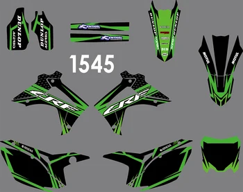 1545 Комплекты наклеек с изображением мотоциклетной команды 3M и фонов для HONDA CRF250 2014 2015 2016 2017 CRF450 2014 2015