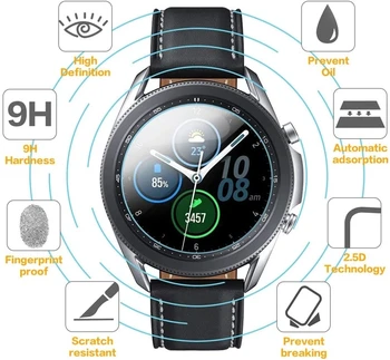 2/3/5 шт для Samsung Galaxy Watch 42 46 мм S2 S3 3 41/45 Защитная пленка из закаленного стекла, защита от взрыва, защита от осколков
