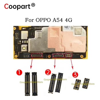 2 шт. Новый ЖК-дисплей, разъем FPC/USB зарядное устройство, контактный разъем для зарядки аккумулятора для OPPO A54 4G