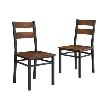 2 шт. Обеденные стулья для дома и сада Austen, винтажные дубовые стулья Better, мебель для столовой для кухни, барная стойка для завтрака