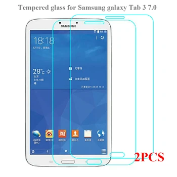 2 шт./упак. Защитная пленка для Samsung galaxy Tab 3 7.0 Модель SM-T210 T211 HD Закаленное стекло для Samsung Tab3 7.0 SM T210 7 дюймов