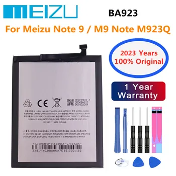 2023 Года Mei zu 100% Оригинальный Аккумулятор BA923 4000 мАч Для смартфона Meizu Note 9 M9 Note9 Высококачественный Аккумулятор В Наличии + Инструменты