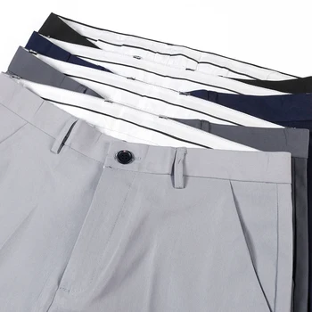 2023 Новый мужской костюм с пятью точками, шорты, мужские тонкие стрейчевые повседневные короткие брюки