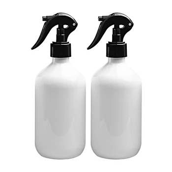 2шт 500 мл Диспенсер для ванной комнаты Easy Clean Чистящее средство Многоразового использования Контейнеры Ручной Пресс Пластиковые бутылки с распылителем под давлением воздуха