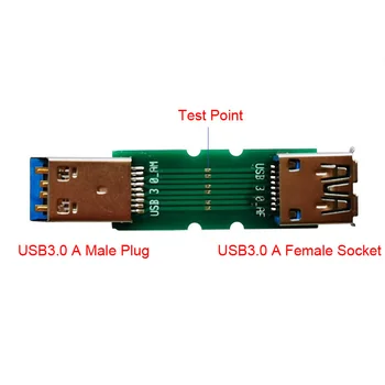 2шт Высокоскоростной Разъем USB3.0 Типа A С Синим Резиновым Сердечником От Мужчины К Женщине, Автоматическое Устройство Для Тестирования Подключения И Вытягивания