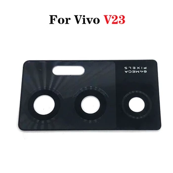 2ШТ Стеклянная линза камеры заднего вида с клейкой наклейкой для Vivo V23