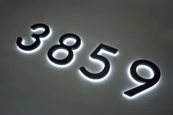 3D буквенный знак со светодиодным логотипом быстрая доставка акриловая вывеска магазина на заказ