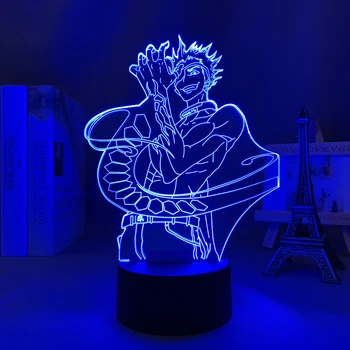 3d Светодиодная лампа с аниме-фигуркой Deadman Wonderland Киемаса Сендзи для украшения детской спальни, ночник, подарок, декор комнаты, настольная лампа