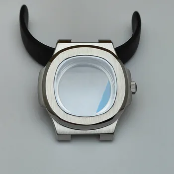 43,5 мм Роскошные брендовые серебристые мужские часы с автоматическим механизмом корпус из нержавеющей стали для часов 8215 Механизм 22 мм ремешок