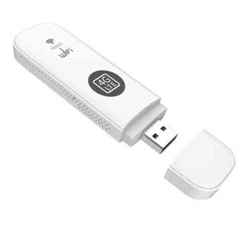 4G USB WIFI модем со слотом для SIM-карты, автомобильный беспроводной Wifi-маршрутизатор 4G LTE с поддержкой B28 европейского диапазона, белый