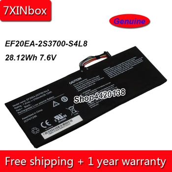 7XINbox 28.12Wh 3700 мАч 7,6 В Натуральная EF20EA-2S3700-S4L8 Аккумулятор для ноутбука Uniwill EF20EA-2S3700-G1A3 Серии 2ICP4/72/95