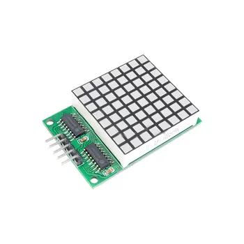 8x8 Квадратный Матричный Красный Светодиодный Дисплей dot Module74hc595 Привод для Arduino MEGA2560 DUE raspberry pi