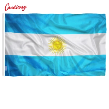 90 x 150 см Национальный флаг Аргентины/ изготовление/ Украшение дома Баннер