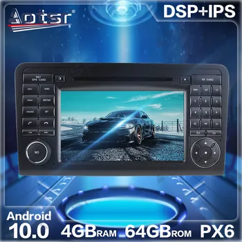 Aotsr Android 10,0 Автомобильное радио GPS Навигация Benz ML300/ML350/ML450/ML500 2005-2012 Авто Стерео Видео Мультимедийный DVD-плеер