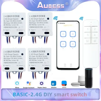 BASIC-2.4G DIY smart switch Модуль автоматизации Умного дома через приложение Ewelink / WeChat applet Дистанционное управление Работа с Alexa GoogleHome