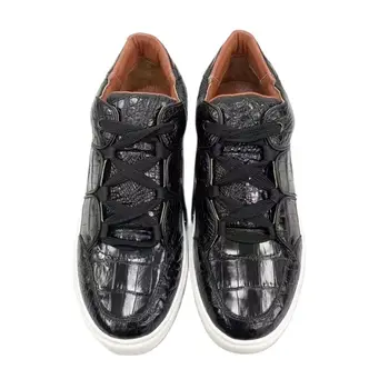 BATMO 2023 новое поступление, модная повседневная обувь из крокодиловой кожи, мужская обувь из натуральной кожи pdd67