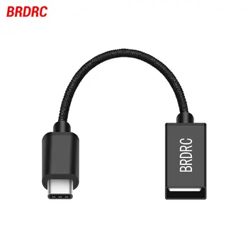 BRDRC OTG Кабель для Передачи Данных USB C-USB A для DJI Mavic 3/AIR 2/2S MINI 2/FPV Очки V2 Держатель Для Планшета И Телефона Кабели Аксессуары