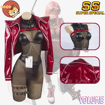 CoCos-SS Игра NIKKE Volume Cosplay Costume Game, потому что Nikke, Богиня Победы, Косплей, кожаный костюм и парик Cos