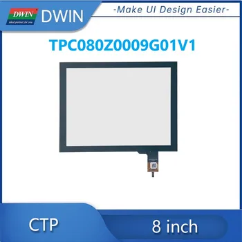 DWIN 8-дюймовый емкостный сенсорный экран с интерфейсом IIC GT911 PCAP TPC080Z0009G01V1