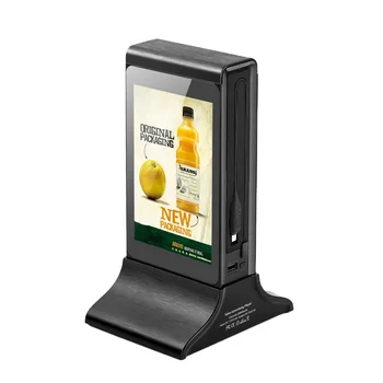FYD-835S 7-дюймовый Настольный Рекламный Плеер Ресторан WiFi ЖК-Экран Меню Power Bank с Системой Android