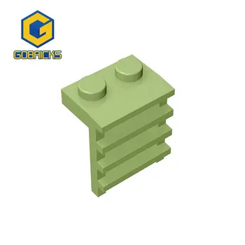 Gobricks GDS-750 enlighten Bricks 1X2X2 - 1x2 Пластинчатая лестница совместима с 4175 Игрушечными Сборными Строительными Блоками Particles