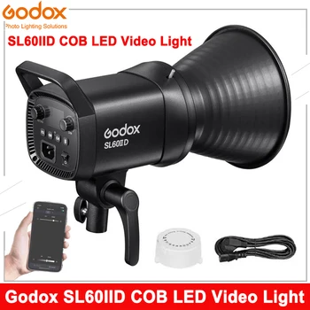 Godox SL60IID SL60II D 70 Вт COB LED Video Light 2,4 ГГц Беспроводное /Bluetooth Управление Непрерывным Выходным Освещением для фотосъемки