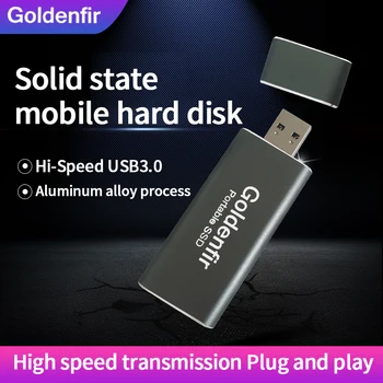 Goldenfir Мини Портативный SSD USB 3,0 60 ГБ 64 ГБ 120 ГБ 128 ГБ 240 ГБ 256 ГБ 480 ГБ 512 ГБ 960 ГБ 1 ТБ Внешний твердотельный накопитель