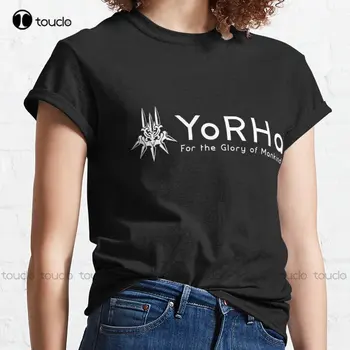 New Yorha - Белая Классическая футболка, Школьные рубашки Для девочек S-3Xl Унисекс
