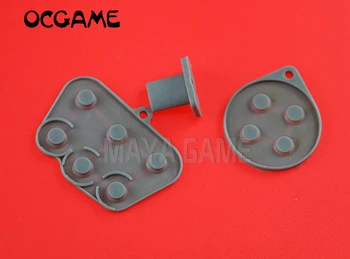 OCGAME высококачественная силиконовая кнопка из токопроводящей резины для клавиш контроллера Sega SS Saturn, 2 компл./лот