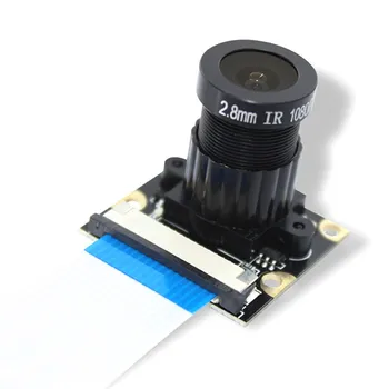 OV5647 Raspberry Pi камера CSI интерфейс Raspberry PI 3B + 4B ночное видение 90 градусов фокусное расстояние 2,8 мм