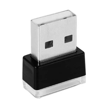RGB LED Ambient Универсальный Мини Портативный ночник Прочный Подключаемый USB атмосферный светильник для домашнего офиса Энергосберегающий для автомобильного ноутбука