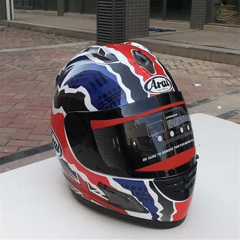Rx7 - лучший в Японии мотоциклетный шлем Rr5 Pedro, гоночный шлем с полным лицом, вместительный Мотоцикл, capacete, мото шлем