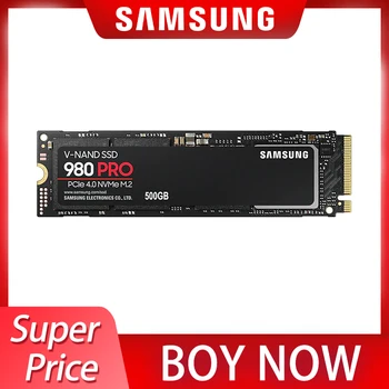 Samsung SSD 980 Pro M.2 500 ГБ Внутренний Твердотельный Диск Жесткий Диск 1 ТБ 2 ТБ PCIe 4.0 NVMe M.2 Для Ноутбука Настольный ПК