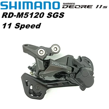Shimano DEORE M5120 SGS Задние Переключатели Передач Горный Велосипед RD-M5120 10S 11S MTB SHADOW 2*11-Ступенчатый 11v Suit M5100 M7000