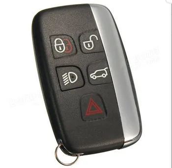 Smart Remote Key Shell 4 + 1 кнопочный Чехол Fob Key Bag Cover 5 Кнопок для JAGUAR XJ XJL XF Для Jaguar Key Cover