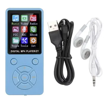 T1 Беспроводной Легкий музыкальный плеер MP3 MP4 с экраном Ультратонкий портативный мини-плеер С регулируемыми режимами Тип кнопки