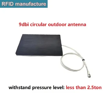 uhf rfid антенна 9dbi с круглым разъемом SMA rfid uhf напольная антенна весом 2,5 тонны для системы пациентов спортивных больниц марафона