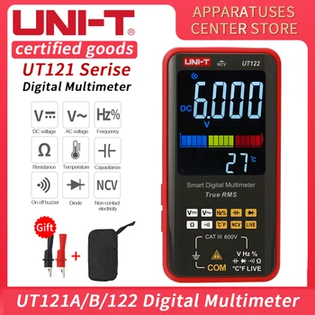 UNI-T UT121A UT121B UT122 Smart Профессиональный Цифровой Мультиметр NCV LIVE Tester EBTN Экран С Двойным Режимом отображения Multimetre