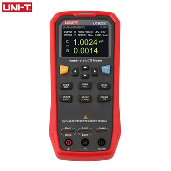 UNI-T UT622A/C/E Цифровой емкостный измеритель LCR, тестер конденсаторных электронных компонентов, мультиметр