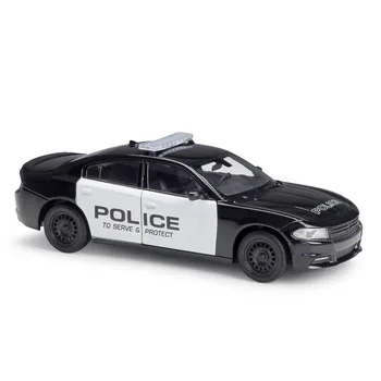 WELLY, отлитый под давлением в масштабе 1: 24 2016, Dodge Charger, имитация полицейского патрульного автомобиля, коллекция моделей из сплава, Подарок, сувенир, Хобби, Игрушка, дисплей