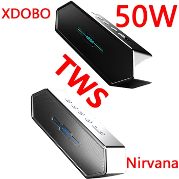 XDOBO Nirvana 50 Вт Высокомощный Bluetooth Динамик Игровой TWS 3D Стерео Сабвуфер Bluetooth Динамик Домашний Кинотеатр Беспроводная Звуковая Колонка