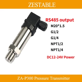 ZA-P300 Датчик давления масла, воды, газа, жидкости G1/4 4-20 мА 0-10 В Датчик давления от -10 до 10 кПа G1/4 4-20 мА Выход 0-10 В