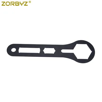 ZORBYZ 1x Черный 50 мм Гаечный Ключ С Вилочной Крышкой WP Для 125 150 250 350 450 550 SX SXF XC XCF EXCF Factory EXC Шесть Дней