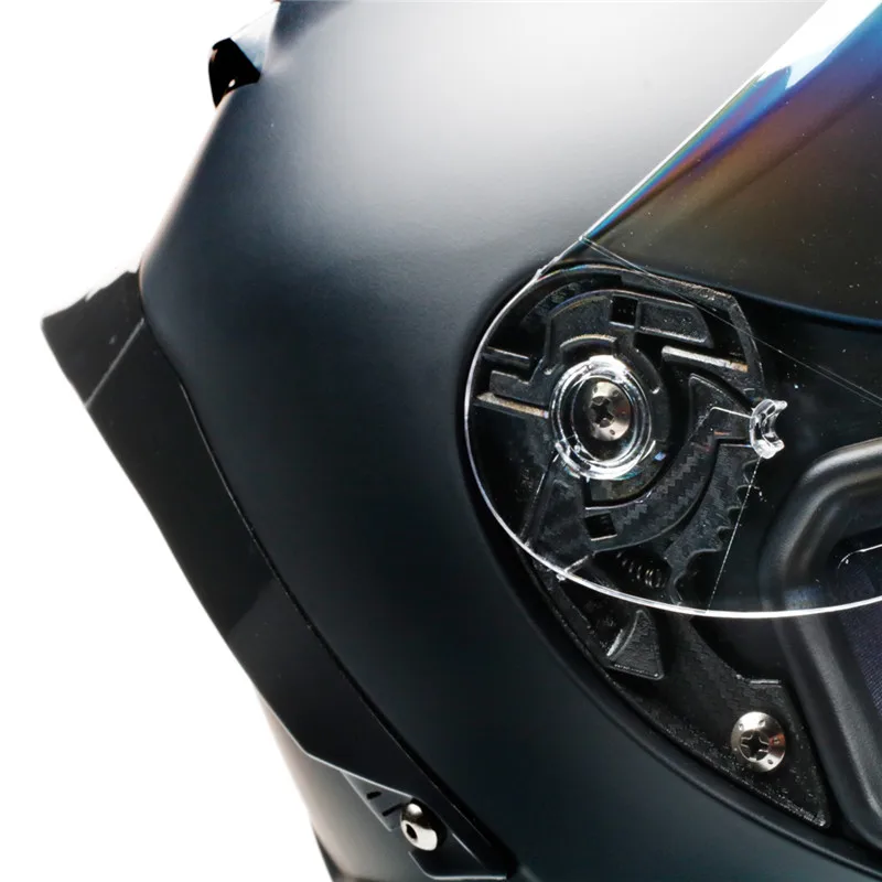 0700e Мотоциклетный шлем в горошек, одобренный Ce, Полнолицевый Мотоциклетный Шлем В горошек - Матово-черный L (59-60 см) Изображение 4