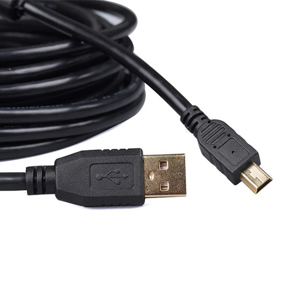 1,5 М 2 М 3 М 5 М 10 М 20 М 5-контактный кабель Mini USB для быстрой зарядки и передачи данных для цифровой камеры, сетевой карты MP3 MP4 Изображение 3