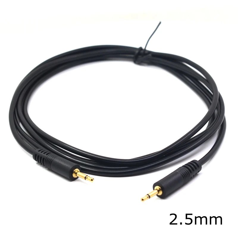 1,8 м 2,5 мм одноканальный моноразъемный однополюсный удлинительный кабель AV Audio Video Adapter line 6FT Изображение 0